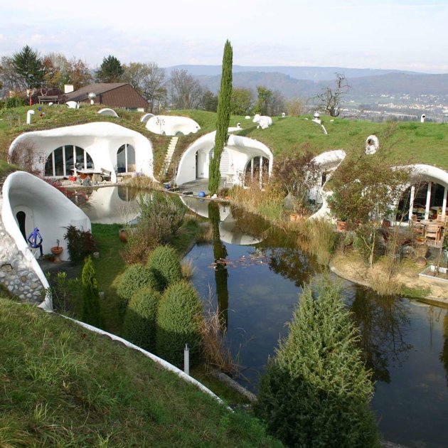 Erdhäuser, Vetsch Architektur Erdhäuser, Vetsch Architektur