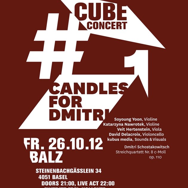Cube Concerts #1, Sinfonieorchester Basel Cube Concerts #1, Sinfonieorchester Basel
