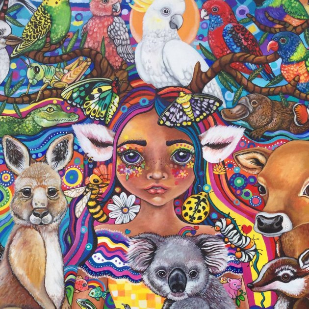 Gemälde von Unschuld, Lynda Bell Gemälde von Unschuld, Lynda Bell