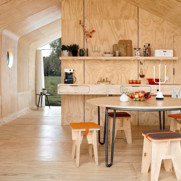 Kartonwohnkonzept, Wikkelhouse Kartonwohnkonzept, Wikkelhouse