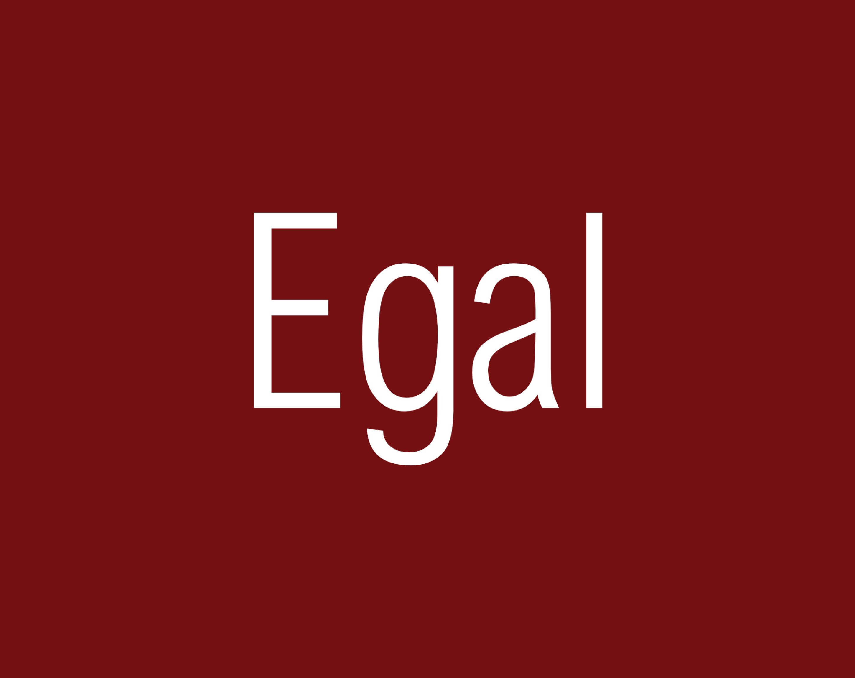 Egal, kubus media Egal, kubus media